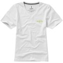 Damski T-shirt organiczny Kawartha z krótkim rękawem biały (38017010)