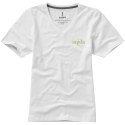 Damski T-shirt organiczny Kawartha z krótkim rękawem biały (38017010)