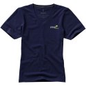 Damski T-shirt organiczny Kawartha z krótkim rękawem granatowy (38017492)