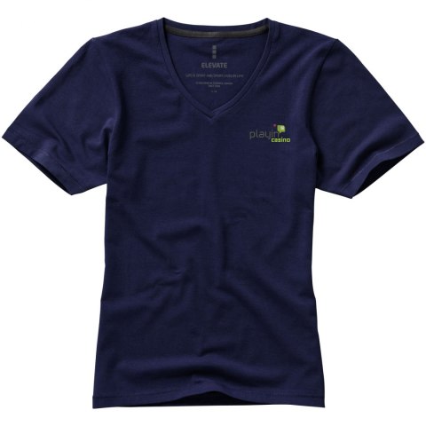 Damski T-shirt organiczny Kawartha z krótkim rękawem granatowy (38017492) Damski T-shirt organiczny Kawartha z krótkim rękawem granatowy (38017492)