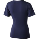 Damski T-shirt organiczny Kawartha z krótkim rękawem granatowy (38017492)