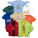 Damski T-shirt organiczny Kawartha z krótkim rękawem granatowy (38017492)