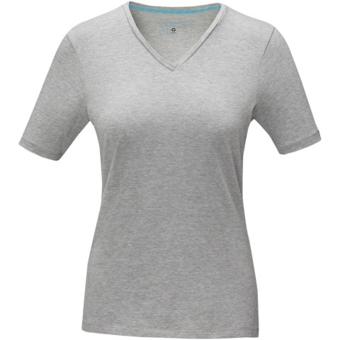 Damski T-shirt organiczny Kawartha z krótkim rękawem szary melanż (38017962) Damski T-shirt organiczny Kawartha z krótkim rękawem szary melanż (38017962)