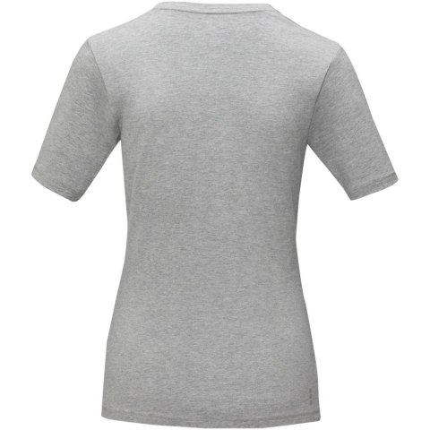 Damski T-shirt organiczny Kawartha z krótkim rękawem szary melanż (38017962) Damski T-shirt organiczny Kawartha z krótkim rękawem szary melanż (38017962)