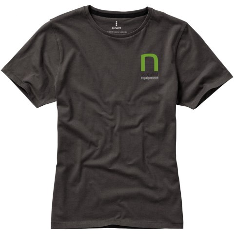Damski t-shirt Nanaimo z krótkim rękawem antracyt (38012952)