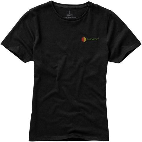 Damski t-shirt Nanaimo z krótkim rękawem czarny (38012991) Damski t-shirt Nanaimo z krótkim rękawem czarny (38012991)