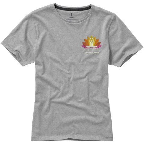 Damski t-shirt Nanaimo z krótkim rękawem szary melanż (38012961) Damski t-shirt Nanaimo z krótkim rękawem szary melanż (38012961)