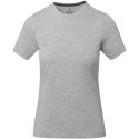 Damski t-shirt Nanaimo z krótkim rękawem szary melanż (38012964)
