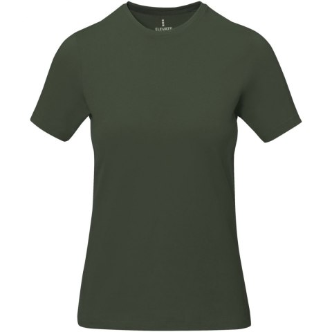 Damski t-shirt Nanaimo z krótkim rękawem zieleń wojskowa (38012701) Damski t-shirt Nanaimo z krótkim rękawem zieleń wojskowa (38012701)