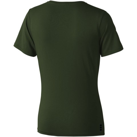 Damski t-shirt Nanaimo z krótkim rękawem zieleń wojskowa (38012702) Damski t-shirt Nanaimo z krótkim rękawem zieleń wojskowa (38012702)