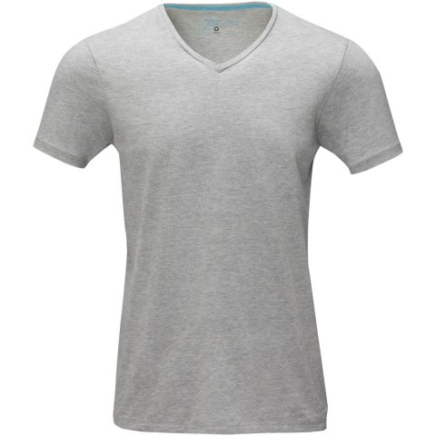 Męski T-shirt organiczny Kawartha z krótkim rękawem szary melanż (38016966) Męski T-shirt organiczny Kawartha z krótkim rękawem szary melanż (38016966)