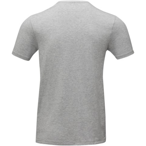 Męski T-shirt organiczny Kawartha z krótkim rękawem szary melanż (38016966) Męski T-shirt organiczny Kawartha z krótkim rękawem szary melanż (38016966)