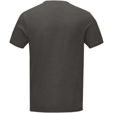 Męski T-shirt organiczny Kawartha z krótkim rękawem szary sztormowy (38016894) Męski T-shirt organiczny Kawartha z krótkim rękawem szary sztormowy (38016894)