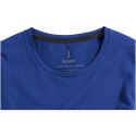 Damski T-shirt organiczny Ponoka z długim rękawem niebieski (38019441)