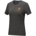Damski organiczny t-shirt Balfour szary sztormowy (38025892)