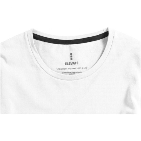 Męski T-shirt organiczny Ponoka z długim rękawem biały (38018011) Męski T-shirt organiczny Ponoka z długim rękawem biały (38018011)