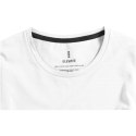 Męski T-shirt organiczny Ponoka z długim rękawem biały (38018013)