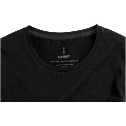 Męski T-shirt organiczny Ponoka z długim rękawem czarny (38018990) Męski T-shirt organiczny Ponoka z długim rękawem czarny (38018990)