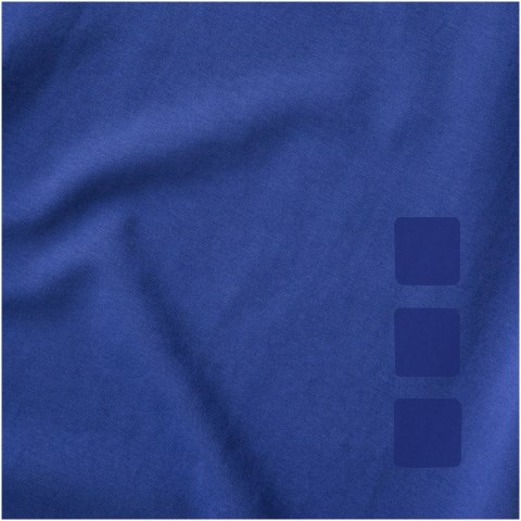 Męski T-shirt organiczny Ponoka z długim rękawem niebieski (38018445) Męski T-shirt organiczny Ponoka z długim rękawem niebieski (38018445)
