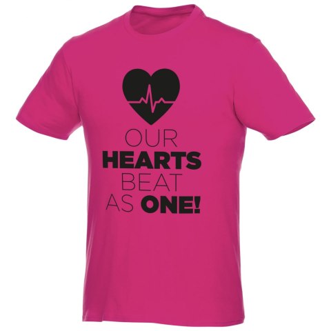 Męski T-shirt z krótkim rękawem Heros magenta (38028216) Męski T-shirt z krótkim rękawem Heros magenta (38028216)