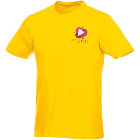 Męski T-shirt z krótkim rękawem Heros żółty (38028103) Męski T-shirt z krótkim rękawem Heros żółty (38028103)