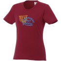 T-shirt damski z krótkim rękawem Heros bordo (38029241)