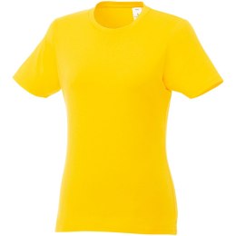 T-shirt damski z krótkim rękawem Heros żółty (38029100)