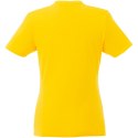 T-shirt damski z krótkim rękawem Heros żółty (38029105)
