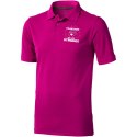Męskie polo Calgary z krótkim rękawem magenta (38080212)
