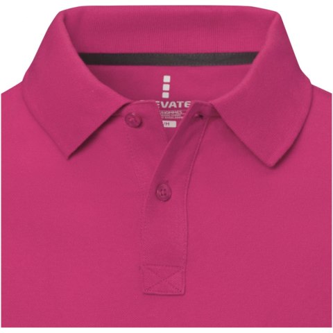 Męskie polo Calgary z krótkim rękawem magenta (38080213) Męskie polo Calgary z krótkim rękawem magenta (38080213)