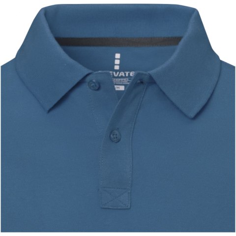 Męskie polo Calgary z krótkim rękawem tech blue (38080522) Męskie polo Calgary z krótkim rękawem tech blue (38080522)