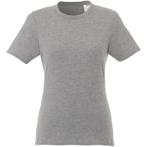 T-shirt damski z krótkim rękawem Heros szary melanż (38029942) T-shirt damski z krótkim rękawem Heros szary melanż (38029942)