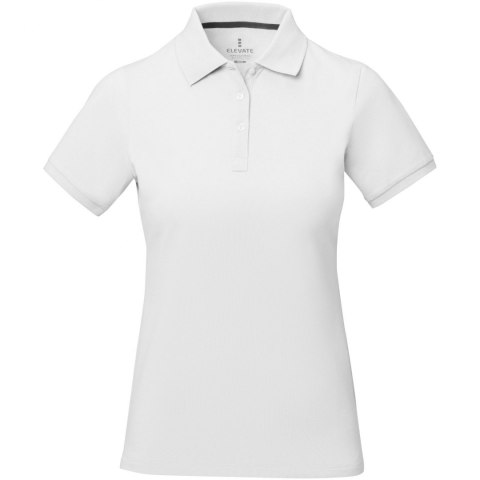 Damskie polo Calgary z krótkim rękawem biały (38081015) Damskie polo Calgary z krótkim rękawem biały (38081015)
