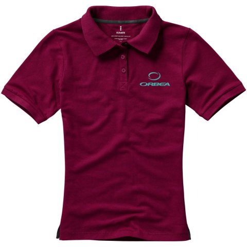 Damskie polo Calgary z krótkim rękawem bordo (38081244) Damskie polo Calgary z krótkim rękawem bordo (38081244)