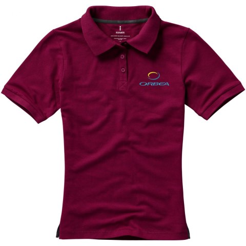 Damskie polo Calgary z krótkim rękawem bordo (38081244) Damskie polo Calgary z krótkim rękawem bordo (38081244)