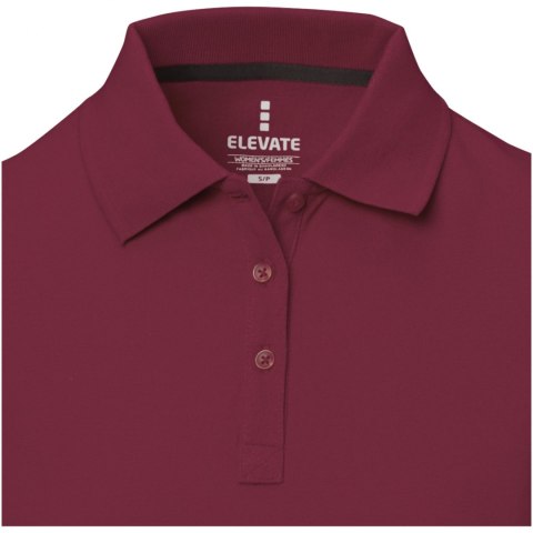 Damskie polo Calgary z krótkim rękawem bordo (38081244) Damskie polo Calgary z krótkim rękawem bordo (38081244)