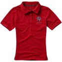 Damskie polo Calgary z krótkim rękawem czerwony (38081253)