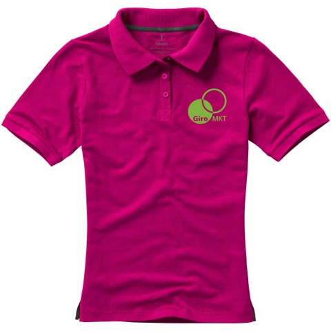 Damskie polo Calgary z krótkim rękawem magenta (38081212) Damskie polo Calgary z krótkim rękawem magenta (38081212)