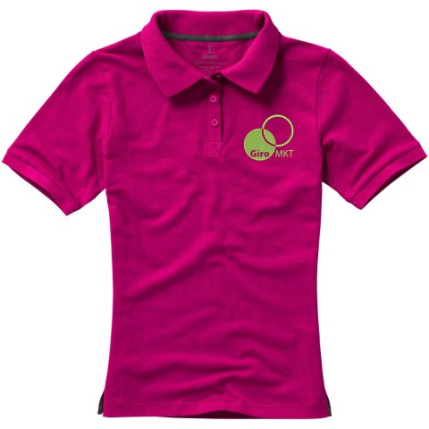 Damskie polo Calgary z krótkim rękawem magenta (38081215) Damskie polo Calgary z krótkim rękawem magenta (38081215)