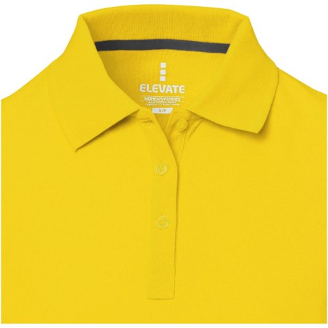 Damskie polo Calgary z krótkim rękawem żółty (38081103) Damskie polo Calgary z krótkim rękawem żółty (38081103)