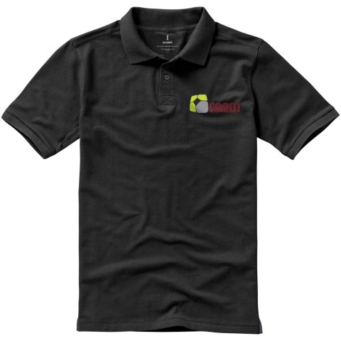 Męskie polo Calgary z krótkim rękawem antracyt (38080956) Męskie polo Calgary z krótkim rękawem antracyt (38080956)