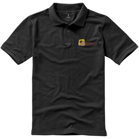 Męskie polo Calgary z krótkim rękawem antracyt (38080956) Męskie polo Calgary z krótkim rękawem antracyt (38080956)