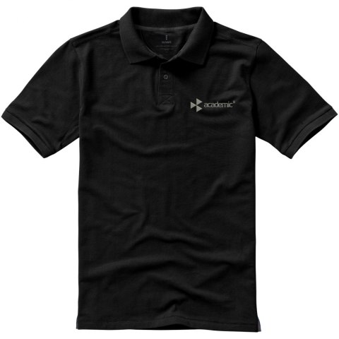 Męskie polo Calgary z krótkim rękawem czarny (38080991) Męskie polo Calgary z krótkim rękawem czarny (38080991)