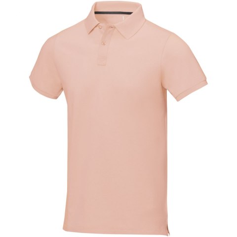 Męskie polo Calgary z krótkim rękawem pale blush pink (38080910)