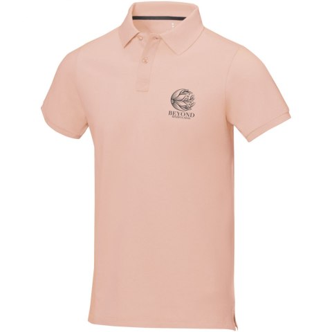 Męskie polo Calgary z krótkim rękawem pale blush pink (38080911) Męskie polo Calgary z krótkim rękawem pale blush pink (38080911)