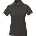 Damskie polo Calgary z krótkim rękawem antracyt (38081951)