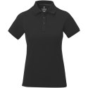 Damskie polo Calgary z krótkim rękawem czarny (38081994)