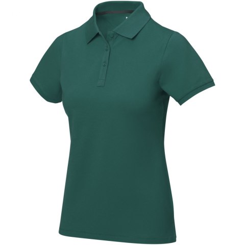 Damskie polo Calgary z krótkim rękawem leśny zielony (38081601) Damskie polo Calgary z krótkim rękawem leśny zielony (38081601)