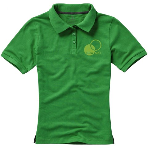 Damskie polo Calgary z krótkim rękawem zielona paproć (38081692) Damskie polo Calgary z krótkim rękawem zielona paproć (38081692)