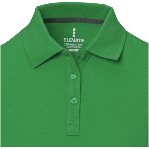 Damskie polo Calgary z krótkim rękawem zielona paproć (38081692) Damskie polo Calgary z krótkim rękawem zielona paproć (38081692)